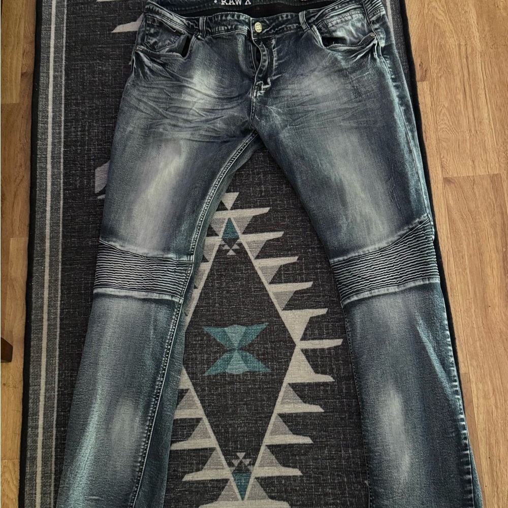 Raw x Men's Blue Jeans